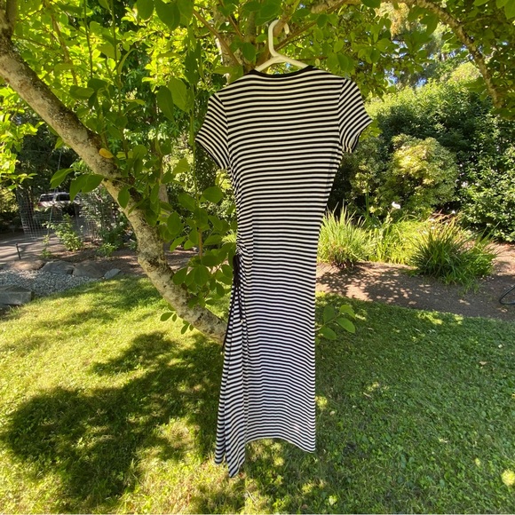 Theory striped jersey dress - Picture 2 of 7